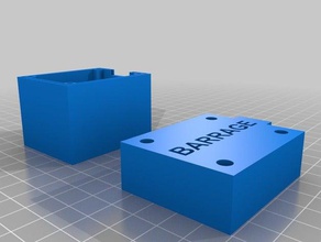 ecx-Flut-Receiver-box r c Fahrzeuge die barrage ecx 3d print model - Mito3D