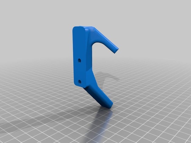 coat hook v2 household wall 3D print model - Mito3D