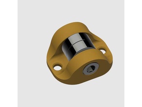 bearing holder parts 605zz 3d print model - Mito3D