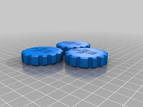 3d baskı geek makercoin 3d print model - Mito3D