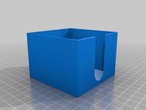heightened post-it holder organization 3d print model - Mito3D