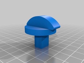 c replacement fan knob 3d print model - Mito3D
