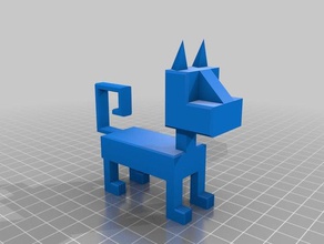 basic cat animals animal sketchup 3d print model - Mito3D