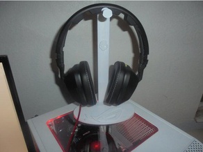 headphones holder audio 3d print model - Mito3D