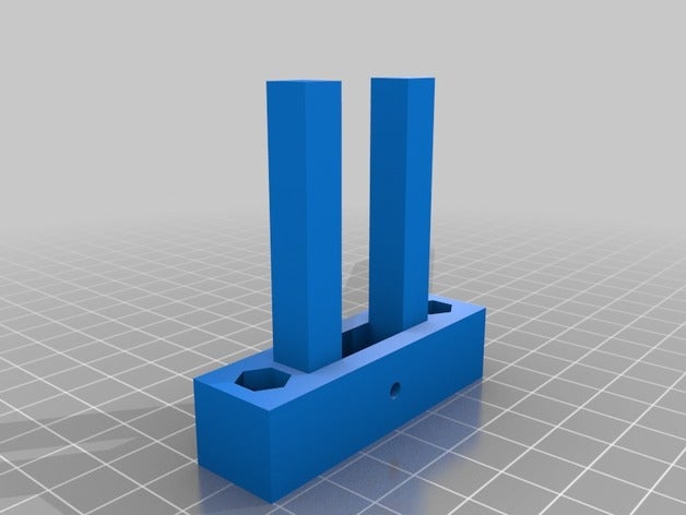 anet a8 x-tendeur de courroie révision L'imprimante 3d pièces x tendeur 3D print model - Mito3D