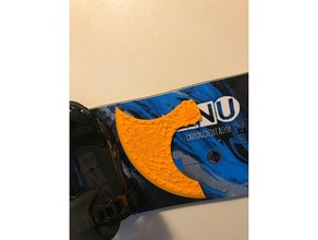 viking axe stomp pad sport et loisirs snowboard 3d print model - Mito3D