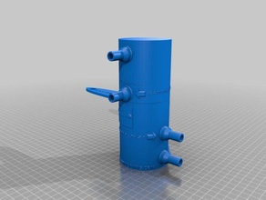 subaru wrx sti aos catch can fully printable automotive 3d parts 3d print model - Mito3D