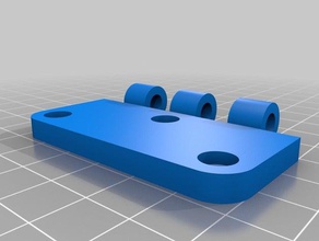 hinge male parts customized 3d print model - Mito3D