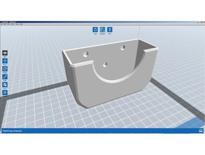 smartthings hub gen2 Wandhalterung geändert cmar design Haushalt 3d print model - Mito3D