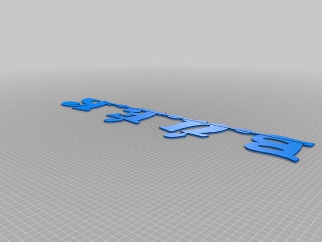 b k arredamento 3D print model - Mito3D