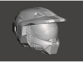 halo 3 note 6 casque le costume armure cosplay halo3 halocosplay halohelmet mark6 3d print model - Mito3D