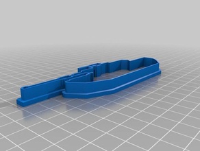 m1 abrams cokkie cutter kitchen & dining 3d print model - Mito3D