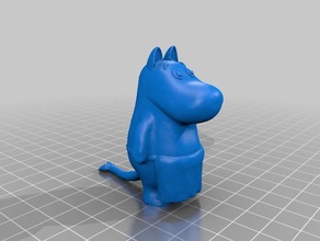 moominmamma yaratıklar mamma moomin mumin mumintroll 3d print model - Mito3D