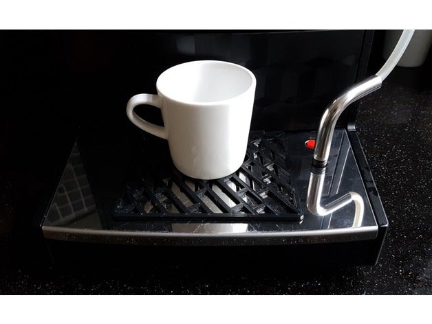 anti stuoia di slittamento macchina per il caffè cucina & sala da pranzo anti-scivolo antiscivolo 3D print model - Mito3D