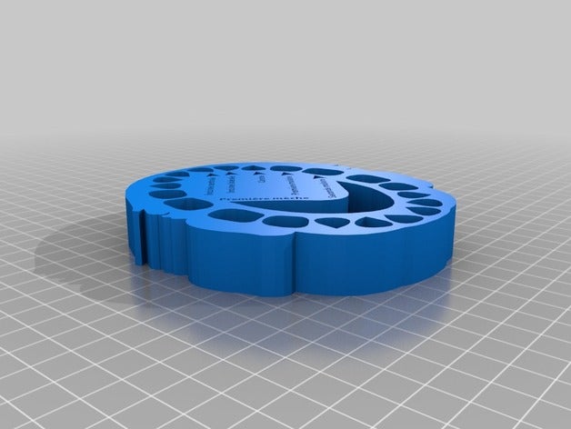 partie inf rieur boite bosses b L'impression 3d 3D print model - Mito3D
