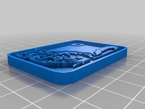 medaille chinchilla 3d printing 3d print model - Mito3D