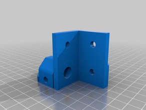 hevo left motor mount fixed meshmixer 3d printer parts 3d print model - Mito3D