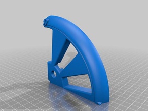 s-line Wand-Uhr automotive 3d print model - Mito3D