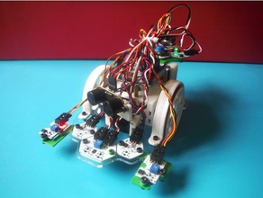soportes ahtapot para printbot evrim infrarrojos Robotik almerimedia robotica soporte 3d print model - Mito3D