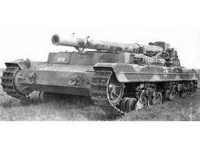 semovente 149 40 vehicles artillery gun italy military tank weapon ww2 wwii 3d print model - Mito3D