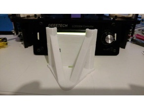 geeetech g2s lower strut brace 3d printer parts pro structural 3d print model - Mito3D