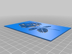 rose2 herramientas del arte personalizado 3d print model - Mito3D