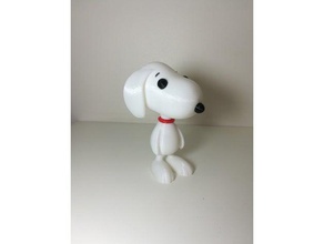 snoopy animaux figure 3d print model - Mito3D