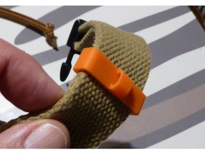 cinturino clip parti di ricambio borsa sangle 3d print model - Mito3D