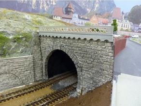 recinzione ornamentale profilo hobby ho-scala jan siebers modello di ferrovia modellini treni scenario siebwalde 3d print model - Mito3D