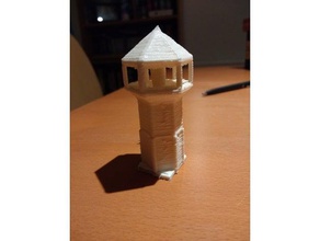 o relógio da torre jogos de vídeo idade empires 2 prédio jogo 3d print model - Mito3D