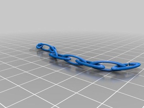 chain keychains 3d print model - Mito3D