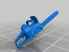 electric chainsaw props 3d print model - Mito3D