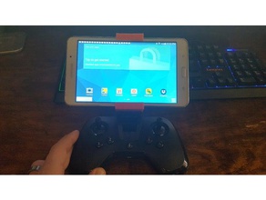 parrot flypad samsung galaxy tab 4 de la tablette ar drone bebop 3d print model - Mito3D