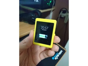no1 d6 smartwatch caso el teléfono móvil 3d print model - Mito3D