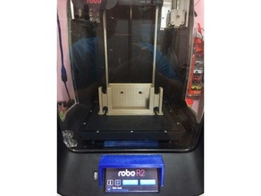 robo r2 screen shield 3d printer accessories 3d print model - Mito3D