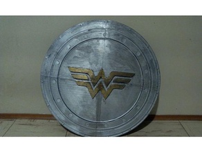 ww scudo il costume shield wonderwoman wonder woman 3d print model - Mito3D