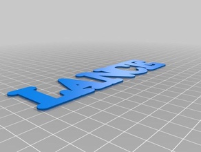 lance organization customized 3d print model - Mito3D