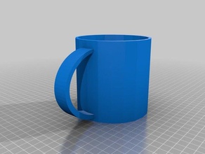 mug containers container cup simple 3d print model - Mito3D