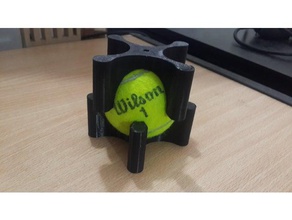 tennis ball damper robotics antivibration anti vibration mpcnc dampers 3d print model - Mito3D