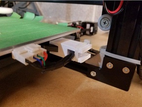 anet a2 hotbet la abrazadera del cable de alivio tensión Impresora 3d accesorios actualización 3d print model - Mito3D
