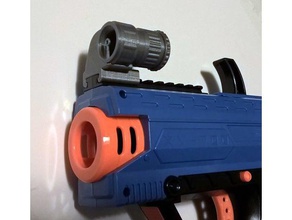 nerf rail scope - rival apollo toy & game accessories gun shooting target 3d print model - Mito3D