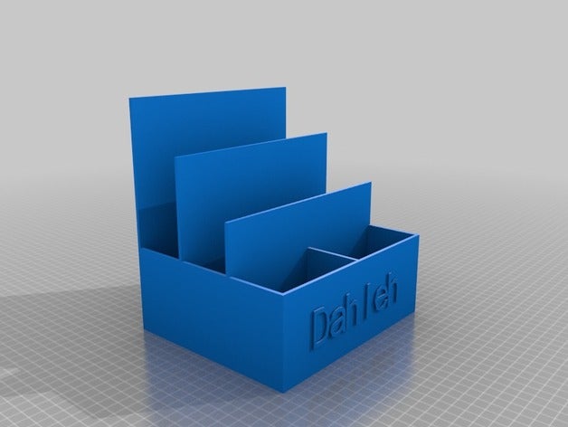 il mio personalizzato remoto i contenitori su misura 3D print model - Mito3D