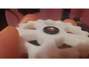 cr-10 tesviye tekerlek 1775 mm başparmak vida 3d yazıcı parçaları yatak cr10s kelebek ayar düğmesi 3d print model - Mito3D