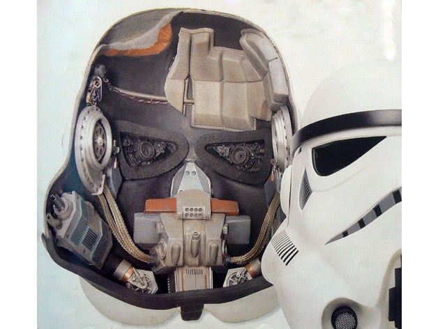 stormtrooper helmet interior gear star wars props anh esb rogue one rotj tk 3D print model - Mito3D