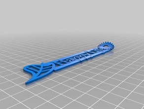 bookmark - happy life learning 3d print model - Mito3D
