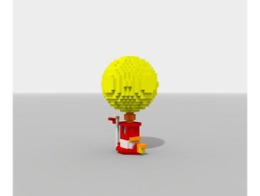 voxel odyssey video games mario game 3d print model - Mito3D