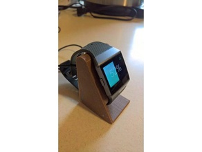 fitbit ionic charging stand organization 3d print model - Mito3D