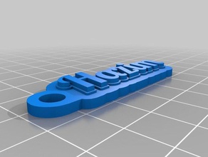 hazim llaveros personalizado 3d print model - Mito3D