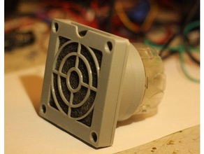süper emme duman çıkarıcı elektronik 3d print model - Mito3D