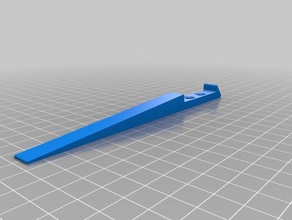 sanding stick-Greifer hand-Werkzeuge kundengebundene 3d print model - Mito3D